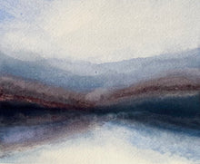 Load image into Gallery viewer, 'ACROSS THE LAKE' 16 x13 CM (5"x 6" approx)