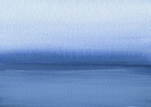 Load image into Gallery viewer, 'BLUE INTO BLUE LANDSCAPE' 14.5x19.6 CM (5.7x7.7")