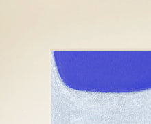 Load image into Gallery viewer, 'TWO BLUES' 11.3x11.3 CM (4.5X4.5")