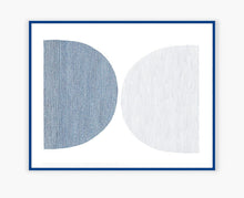 Load image into Gallery viewer, 'TWO SEMI CIRCLES ALMOST TOUCHING' GICLEE PRINT