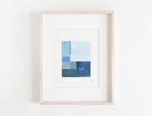 Load image into Gallery viewer, 'BLUE GEO 1 & 2' GICLEE PRINT
