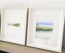 Load image into Gallery viewer, 'GREEN LANDSCAPE 1&2' 25X30 CM (9,8X11,8")
