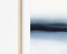 Load image into Gallery viewer, Original Watercolour Blue Landscape Painting