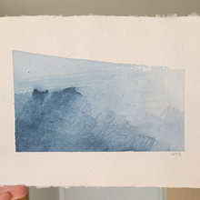 Load image into Gallery viewer, 'OUT TO SEA' 21x15 CM (8.2"x5.9")