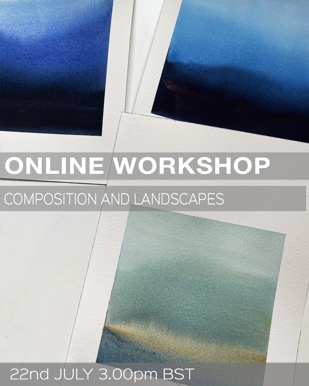 Compositions and Semi Abstract Landscapes (with wet in wet technique) - Tuesday 22nd July at 3.00pm BST