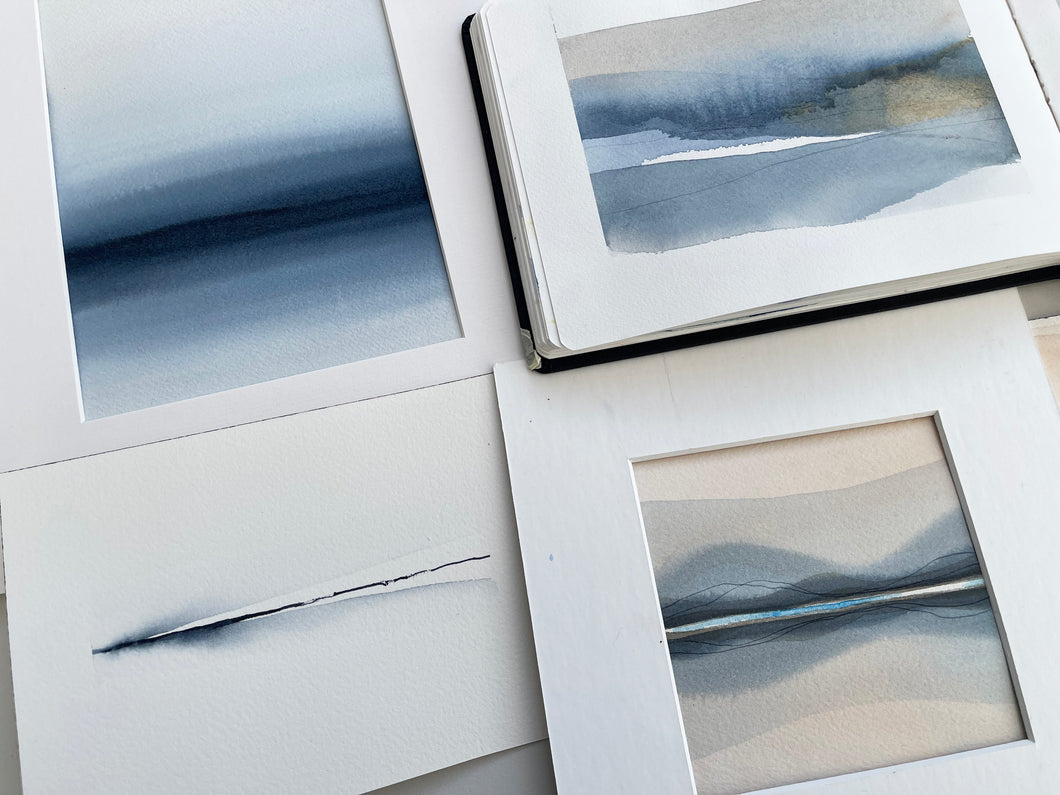 Minimalist Watercolour Landscapes and Beyond Course