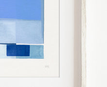 Load image into Gallery viewer, &#39;BLUE GEO 2&#39; GICLEE PRINT
