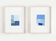 Load image into Gallery viewer, &#39;BLUE GEO 1 &amp; 2&#39; GICLEE PRINT
